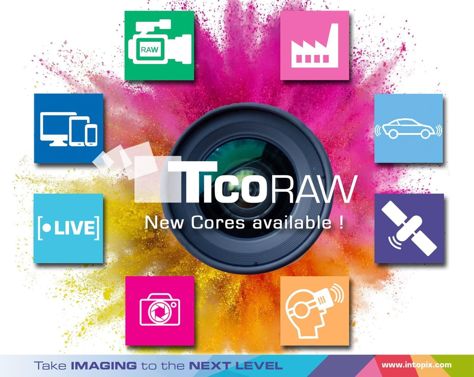 intoPIX는 광범위한 이미지 센서 및 카메라를 지원하는 더 작은 아키텍처로 TicoRAW IP-코어의 범위를 확장합니다.